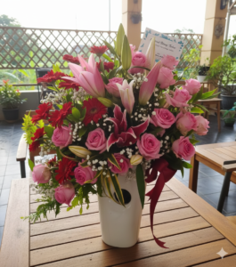 Rangkaian Bunga Meja