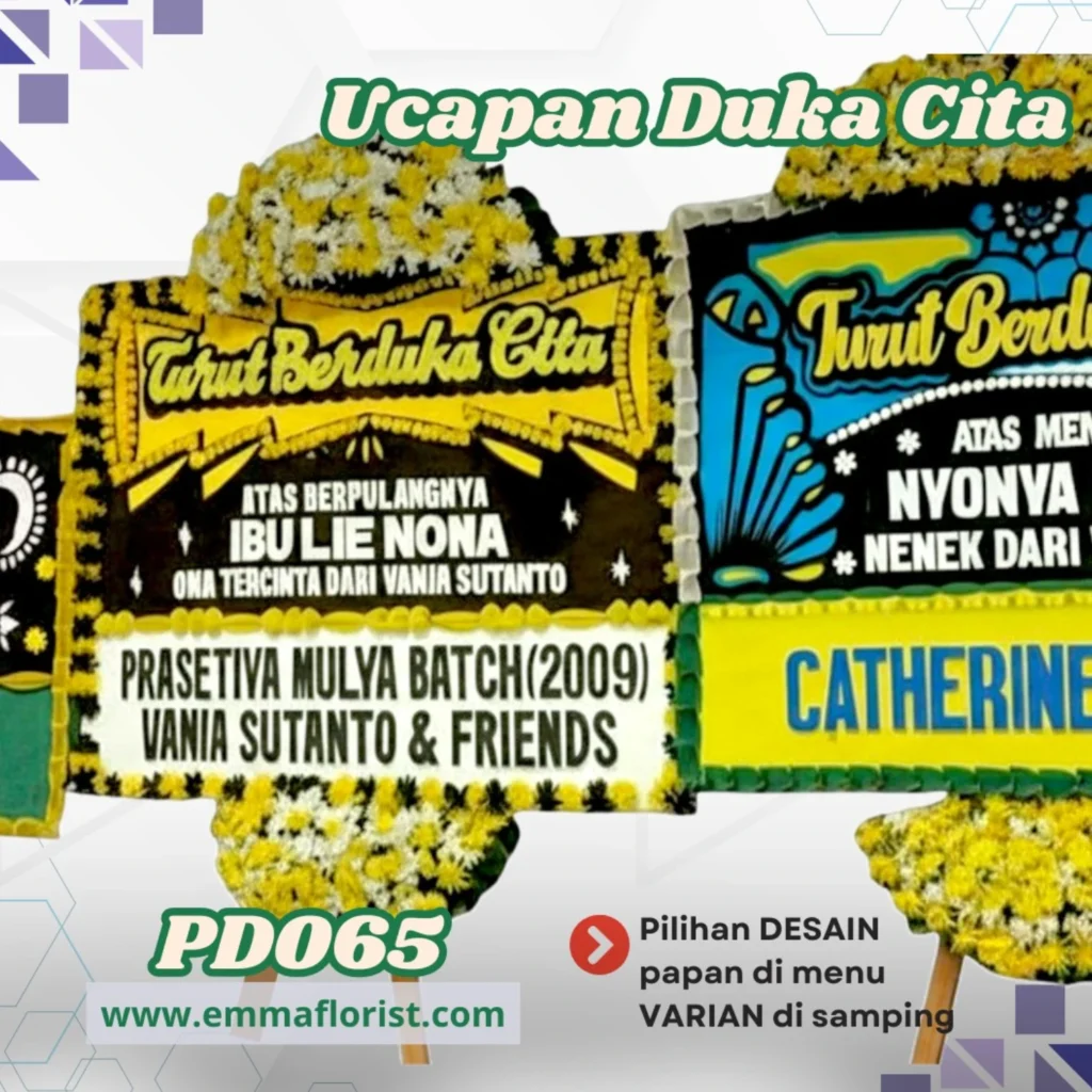 Bunga Papan Duka Cita Jakarta Selatan