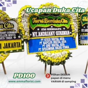 Bunga Papan Duka Cita Jakarta Pusat